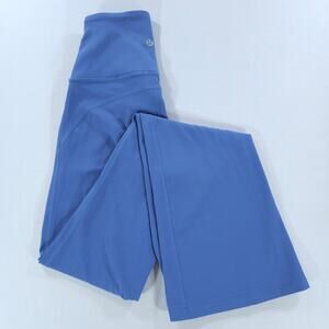 Lululemon Groove Flare Pant Nulu High Rise Women Size 0 Periwinkle Blue Yoga